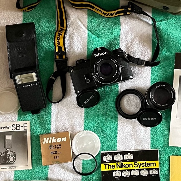 Nikon EM 35mm vintage camera